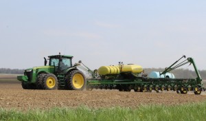 Corn planting