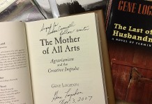 The Contrary Farmer will live on Gene Logsdon books