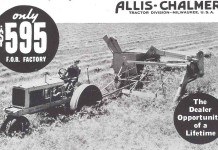 Corn Belt combines have a storied past Allis Chalmers 1937 ad