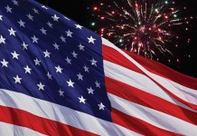 The long history of the Fourth of July flag and fireworks