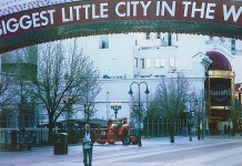 Vacation with us: The Andersons shopping in Reno