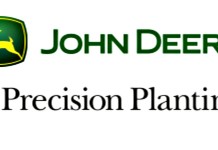 Justice department files antitrust lawsuit against John Deere, Monsanto Deere Precision Planting logos