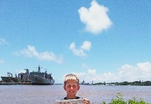 Vacation with us: The Ohio Brown Swiss Prince visits Pearl Harbor