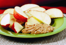 How to find healthy snacks (even in a vending machine) apple slices and peanut butter are healthy snacks