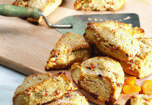Sour Cream & Apricot Scones