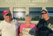 On vacation with the Baileys in Florida.