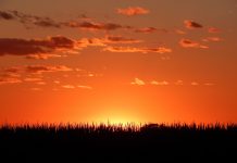 An enormous spirit not to be forgotten sunset