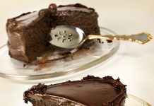 Rich Chocolate Cake with Chocolate Frosting