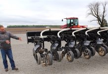 Ohio farmers put conservation to test Strip tillage tool