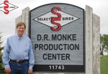 Select Sires names D.R. Monke Production Center Don Monke, Select Sires