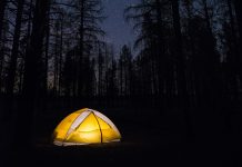 Camping debacle camping tent