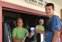 2021 Columbiana County Buckeye Dairy Booster scholarship Columbiana County Fair milkshake