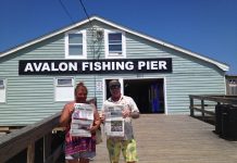 Fishing in Kitty Hawk with the Bourlier’s