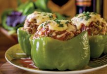 Spicy Stuffed Bell Peppers