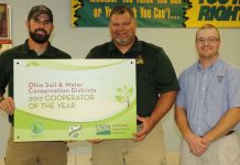 Columbiana SWCD honors Highlandtown Wildlife Area Highlandtown Wildlife Area award