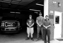Opioid crisis stretches Pa. fire department thin Three volunteer North Beaver Firefighters and Rescue workers stand in front of their station.