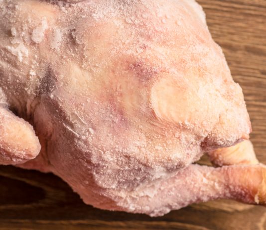 Frozen chicken whole bird
