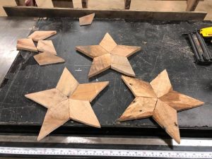 Wooden stars