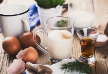 Eggnog Safe to Drink if Pasteurized or Cooked