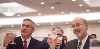 Russell Redding and Pa. Gov. Tom Wolf