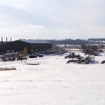 Natural gas pipelines in service Rover compressor station