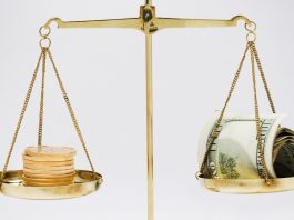 On one hand, China’s tariffs hurt farmers scales