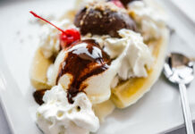 Golden Summer Banana Split