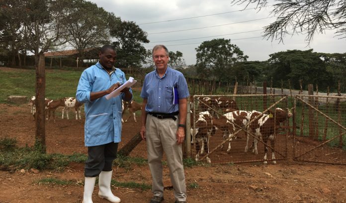 Dwight Roseler in Kenya