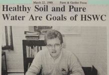 Conservation is always in style Soil and Water goals headline