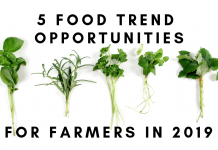 5 food-trend opportunities for farmers in 2019 5 food trend banner