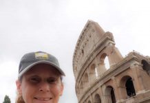 Visiting the Colosseum with Kim Weitzman