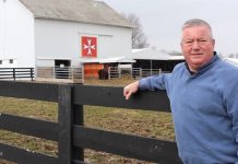 Grazing is peace, comfort for Muskingum County cattleman Todd Sands, at Hope Farms in Muskingum County.