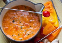 Tomato Basil Fondue
Tomato Basil Fondue