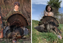Youth hunters harvest 1,103 turkeys for special weekend Nick Gallo and Chloe Angelo