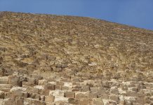 Visiting the pyramids at Giza with the Kuhns