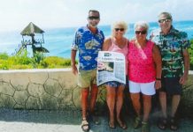 Winter break in Cancun with the Broadwaters and Grabelseks