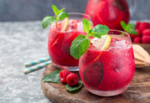 Raspberry Mojito Raspberry Mojitos