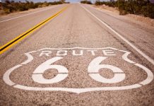 Take your time when going on road trips route 66