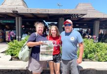 Aloha from the Viteks Jeff, Tracy and Jesse Vitek of Rayland, Ohio, took us to the Big Island of Hawaii. We spent a week exploring the island and enjoying the beach.