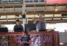 Columbiana Co. 4-H’er raises over $10,000 for friend at hog sale Madison Cope in sale ring