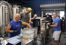 Columbiana craft brewery supports local farmers, community birdfish canning beer