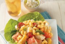 Seafood and Cherry Tomato Pasta A dish of Seafood and Cherry Tomato Pasta .