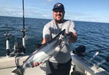 Lake Ontario offers big game fishing Brandon Harrison
