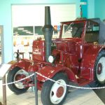 Visiting the truck and tractor museum Keystone Truck and Tractor Museum exhibit