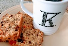 Zucchini saves the day (and diet) zucchini bread