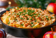 Apple Cheddar Casserole