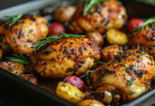 Cider-Baked Chicken and Sausage