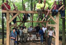 Malabar Farm commemorates barn raising malabar barn raising