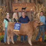 2019 Barlow Independent Fair sale results Grand Champion Steer