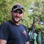 Young farmer works to make small farm profitable Caleb Swope